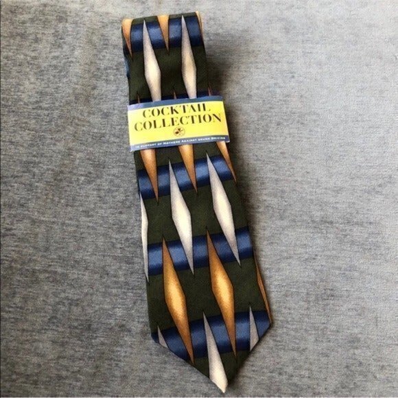 Cocktail Collection Tie Classic Necktie Nwt